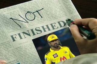 'NOT Finished' - Dhoni Sets Twitter on Fire With Timely Fifty in IPL Season Opener vs KKR