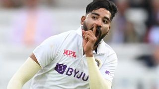 Cricket news mohammed siraj birthday indian pacer exit bio bubble after 1st day game of india vs sri lanka day night test in bengaluru 5284379