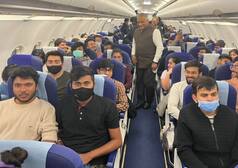 Operation Ganga: Special Flight Carrying 218 Indian Nationals from Bucharest Lands in Delhi