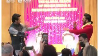 Viral Video: Union Minister Anurag Thakur Shakes A Leg With Ranveer Singh At Dubai Expo 2020