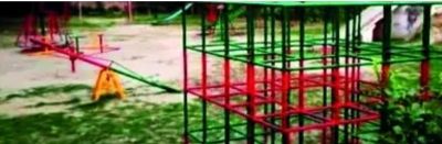 Uttar Pradesh: Official Suspended For Painting Swings in SP Colours in Unnao