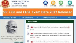 SSC Exam Date 2022: एसएससी ने जारी की सीजीएल और सीएचएसएल परीक्षा की तारीख, जानें कब जारी होगा एडमिट कार्ड