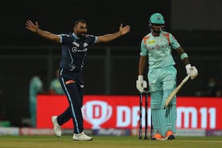 IPL 2022, GT vs LSG: Shami Bowls A Beauty To Get Rid of LSG Captain KL Rahul First Ball | VIDEO