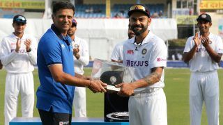 100वें टेस्ट के मौके पर राहुल द्रविड़ ने विराट कोहली को दी स्पेशल कैप; क्रिकेट जगत से आई बधाईयां