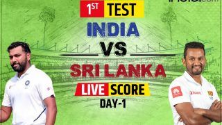 HIGHLIGHTS India vs Sri Lanka 1st Test Scorecard Day 1: Pant, Vihari Star As India In Command At Stumps