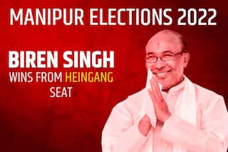 BJP Likely To Retain Manipur, CM Biren Singh Registers Massive Victory From Heingang