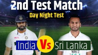 HIGHLIGHTS India vs Sri Lanka 2nd Test Day 2 Scorecard: Sri Lanka Need 419 More To Win