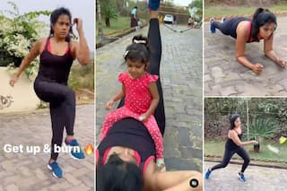 Sameera Reddy's Fitness Video is an Inspiration for All Moms to Invest in Health Now, Don't Miss Her Flutter Kicks!