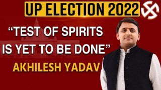 Uttar Pradesh Election Results 2022: Test of Spirits is Yet to be Done; Tweets Akhilesh Yadav - Watch