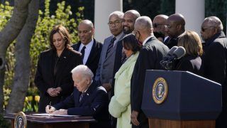 US President Joe Biden Signs Bill Making Lynching A Federal Hate Crime