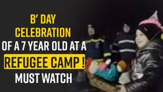 Adorable Video Of A Seven Year Old Ukrainian Girl Celebrating Her Birthday At Refugee Camp In Romania Is Winning Hearts On Internet - Watch