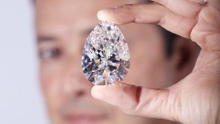 The Rock, World's Largest White Diamond Ever Could Fetch 30$ Million at Auction