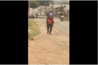 Man Carries Daughter's Body On Shoulders For 10 km To Reach Home in Chhattisgarh; Probe Ordered. WATCH