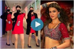 Viral Video: SpiceJet Air Hostess Grooves to Kriti Sanon's 'Param Sundari' With Her Crew, Internet Hearts It | Watch