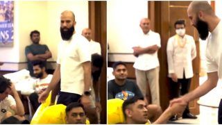 IPL 2022: Moeen Ali Reunites With Chennai Super Kings (CSK) Teammates After Quarantine Period, MS Dhoni & Co Welcome Him Back- WATCH Video