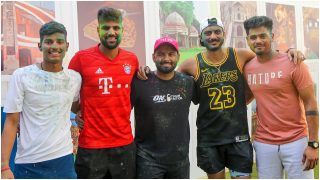IPL 2022: Rishabh Pant, Axar Patel and Yash Dhull Celebrate Holi With Delhi Capitals Teammates | See Pictures