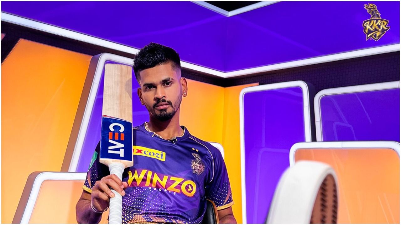 Shreyas Iyer As Kolkata Knight Riders 