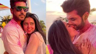 Karan Kundrra-Tejasswi Prakash Share a Glimpse of Their First Holi Together And TejRan Fans Can’t Get Enough - See Pics
