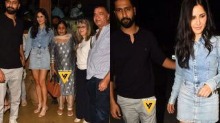 Vicky Kaushal Escorts Wife Katrina Kaif Post Dinner With Family, Netizens Call Him, 'Husband Material' - Watch Video