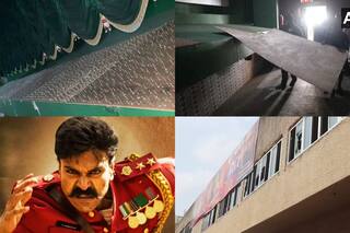 Angry RRR Fans Smash Theatre Windows, Remove Nail Fencing After Tech Glitch Halts Screening in Vijayawada