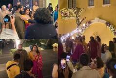 Shahid's Sis Sanah Kapur to Marry Mayank Pahwa: Supriya -Ratna Dance to 'Mathe Te Chamkan'- See Inside Videos
