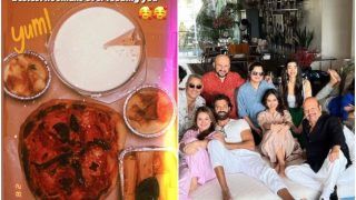 Hrithik Roshan's Family Pampers His Rumoured Girlfriend Saba Azad With Pizza And Pasta - Check Her Appreciation Post