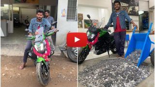 Viral Video: एक रुपये के सिक्कों से खरीद डाली 2.6 लाख की बाइक, गिनने में ही लग गए दस घंटे | देखिए