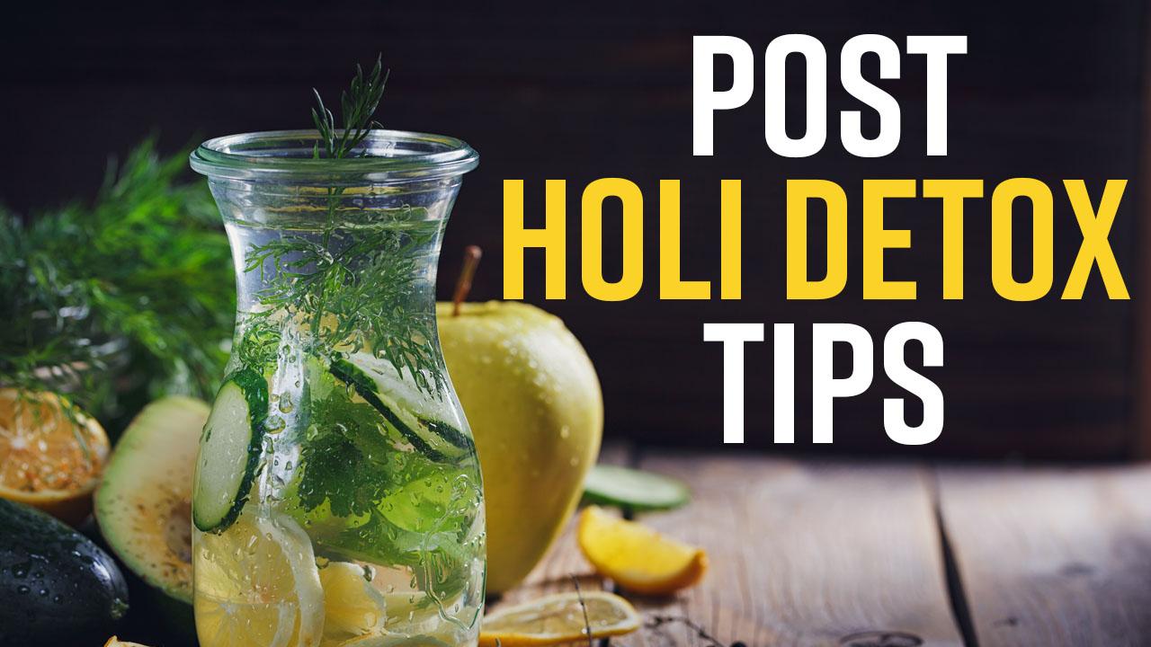 Post Holi Detox: 4 Healthy Drinks That Will Help You Cleanse And Hydrate Your Body After Holi - Watch Video