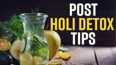 Post Holi Detox: 4 Healthy Drinks That Will Help You Cleanse And Hydrate Your Body After Holi - Watch Video