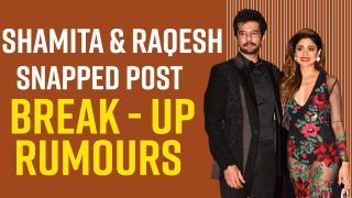 Bigg Boss Fame Shamita Shetty And Raqesh Bapat Snapped Together Post Break-Up Rumours - Watch Video