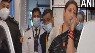 Watch: Union Minister Smriti Irani's 4 Different Ways Of Welcoming Stranded Indians From Ukraine