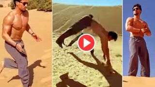 Tiger Shroff Video: रेगिस्तान में टाइगर श्रॉफ ने एक के बाद एक मारी इतनी बैक फिल्प, गिनते-गिनते थक जाएंगे- देखें वीडियो
