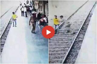 Viral Video Today: ट्रेन आते ही पटरी पर कूद गया लड़का, फिर पुलिसकर्मी ने जैसे बचाया आप भी करेंगे तारीफ- देखें वीडियो