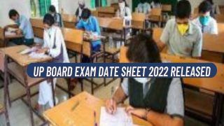 UP Board Exam Date Sheet 2022 Released; Check Schedule For Classes 10, 12 Here