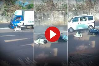 Viral Video Today: भीषण सड़क हादसे का शिकार हुई स्कूटी सवार महिला, फिर जो हुआ वो चमत्कार है- देखें वीडियो