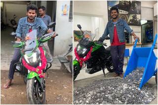Tamil Nadu Man Buys Rs 2.6 Lakh Bike With Re 1 Coins, Staff Take 10 Hours to Count Them | Pics