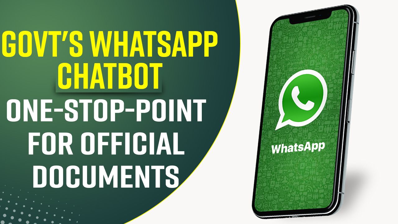 WhatsApp Chatbot To Become A One-Stop-Destination To Access Documents - Watch Video