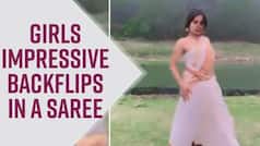 Viral Video: A Girl From Bengal Nails Backflip In A Saree, Watch this Incredible Video