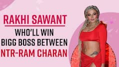 'आरआरआर' की सक्सेस पार्टी में पहुंची राखी सावंत, रामचरण को बताया बिग बॉस का विनर...देखें Interview