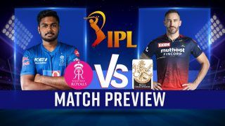 IPL 2022: आज का मैच Rajasthan Royals और Royal Challengers Bangalore के बीच, जानें संभावित प्लेइंग XI, पिच रिपोर्ट और कैसा रहेगा मौसम