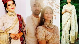 Alia Bhatt's Wedding Saree Inspired by Kangana Ranaut And Sonam Kapoor's Sarees - Who Wore it Better?