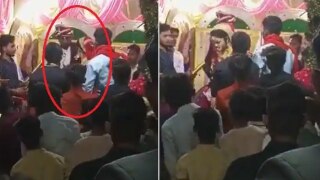 Viral Video: Bride Slaps Groom Twice During Jaimala Ceremony, Storms Off The Stage | Watch