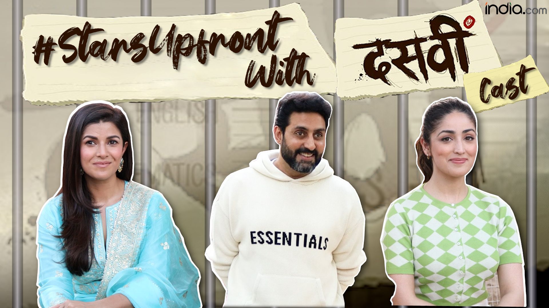 The Abhishek Bachchan Interview | Stars Upfront | Inside Agra Central Jail With Team of 'Dasvi'