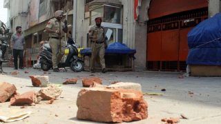 Patiala Violence: 2 Injured, Curfew Imposed After Clashes Near Kali Devi Temple. Watch Video