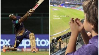 IPL 2022: Abram Khan Praying For KKR at Wankhede Stadium Wins Twitterverse; Cute PICS Go Viral