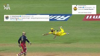 'Is That a Bird or is it a Plane?' - Twitterverse Reacts After Ambati Rayudu Takes a One-Handed Gem