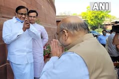 जब संसद में आमने-सामने आए अमित शाह और पी चिदंबरम, मुस्कुराते हुए ऐसे किया अभिवादन; पुरानी अदावत के किस्से हैं मशहूर!