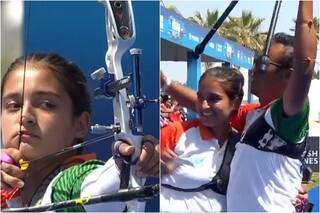 Archery World Cup Stage 1 में भारत को गोल्ड, Tarundeep Rai-Ridhi ने लहराया तिरंगा