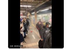 Brooklyn Subway Shooting: Video Shows Horrifying Moment When Attack Happened, Smoke Inside Train