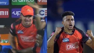 IPL 2022: Dale Steyn's Reaction After Umran Malik Clean Bowls Shreyas Iyer During SRH vs KKR is Unmissable; Watch VIDEO